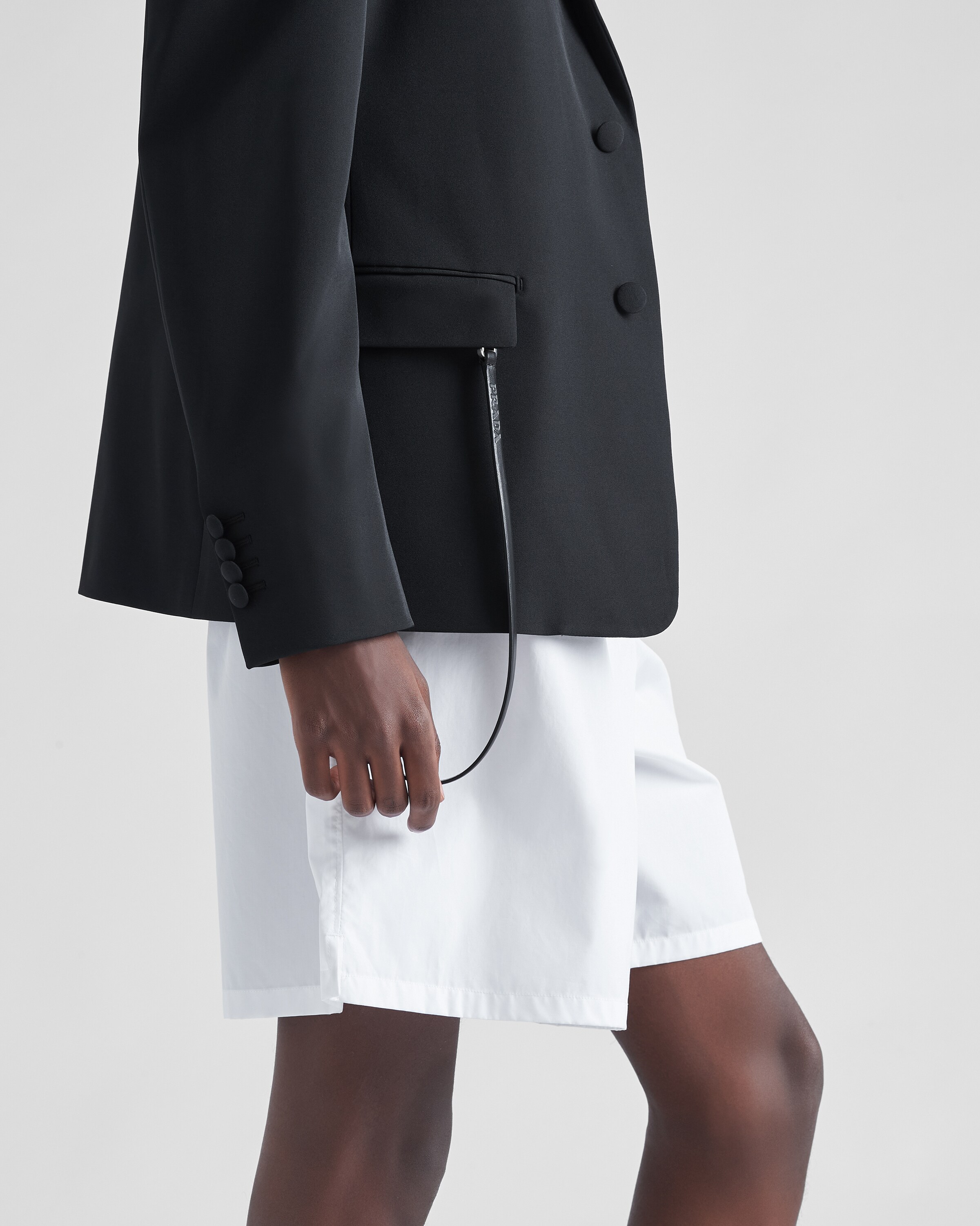 Prada Single\u002Dbreasted stretch technical fabric jacket 4