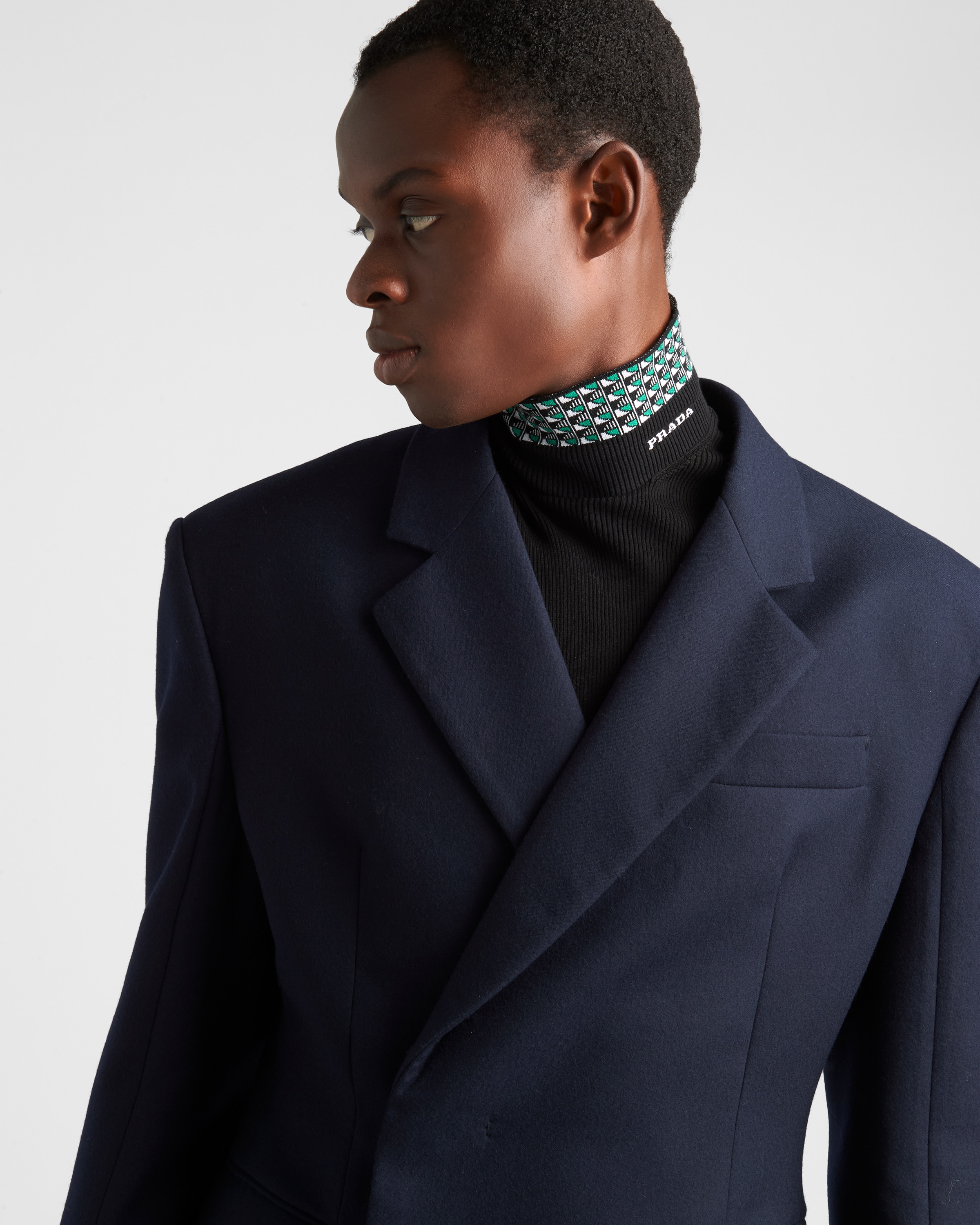 Prada Double\u002Dbreasted wool jacket 3