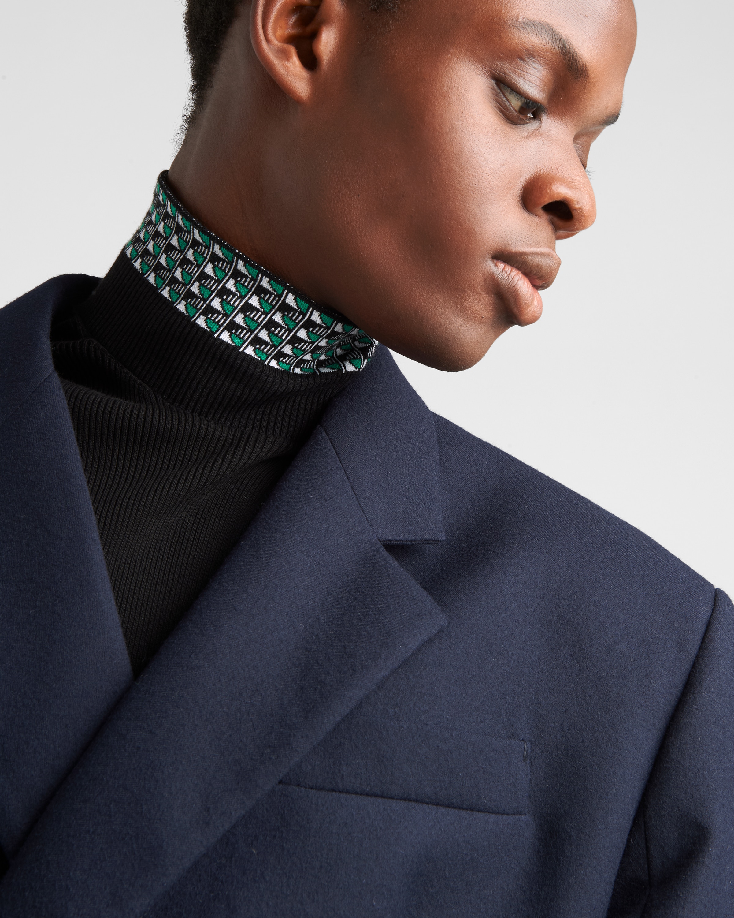 Prada Double\u002Dbreasted wool jacket 4