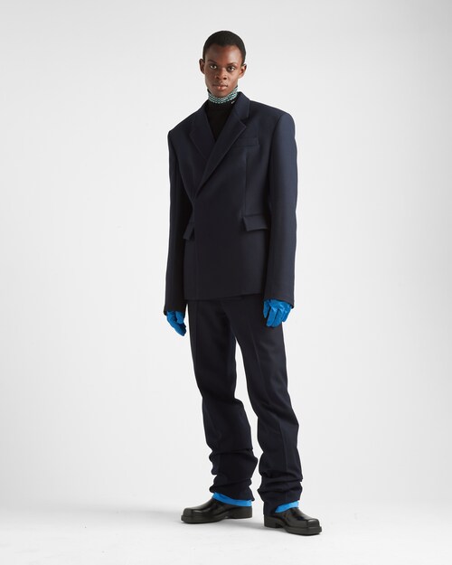 Prada Double\u002Dbreasted wool jacket 2