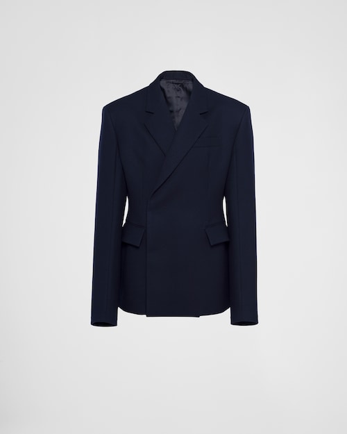 Prada Double-breasted wool jacket 1