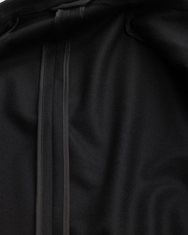 Single-breasted wool blend jacket Single-breasted wool blend jacket