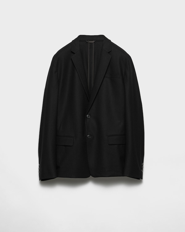 PRADA ネイビー 薄手コート 46　【6597ae85】 ネイビー（紺）系 PRADA(プラダ) ダウンジャケット・コート
