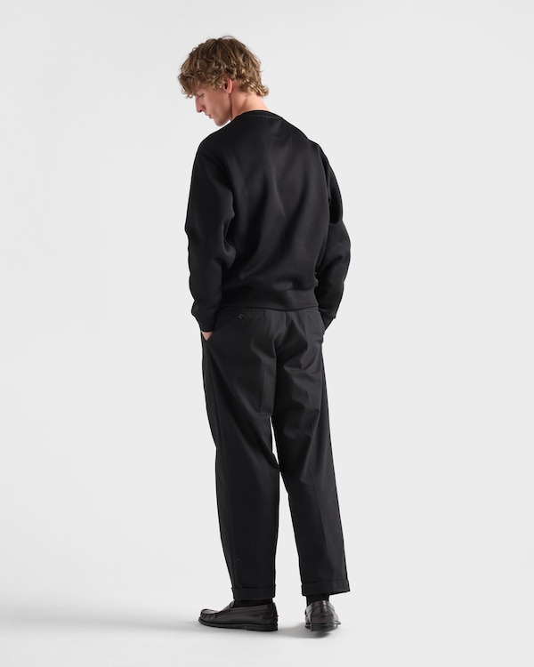 Jersey sweatshirt - Black Jersey sweatshirt - Black