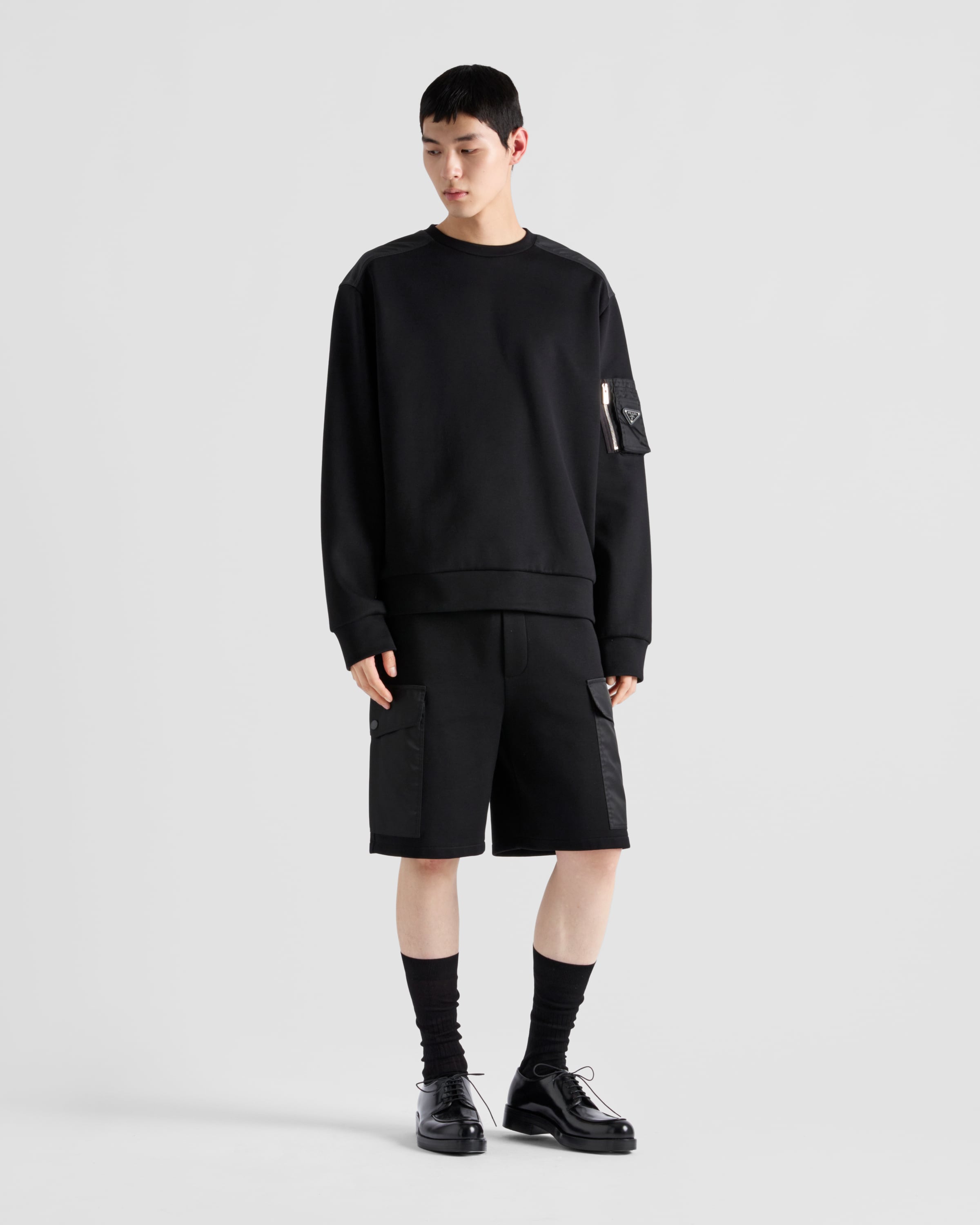 Designer Sweatshirts and Jogging Suits for Men | PRADA