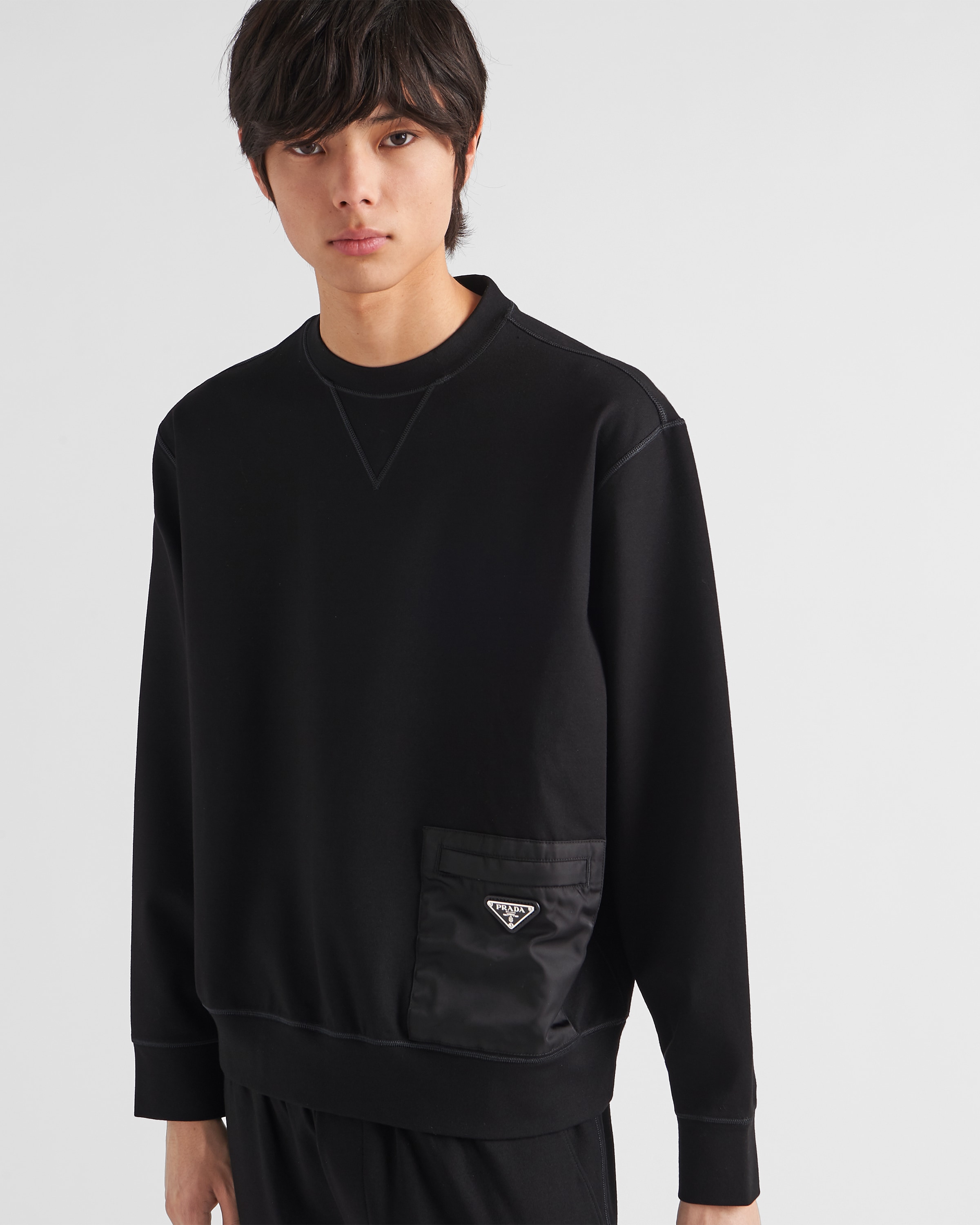 Prada new arrivals black hoodie