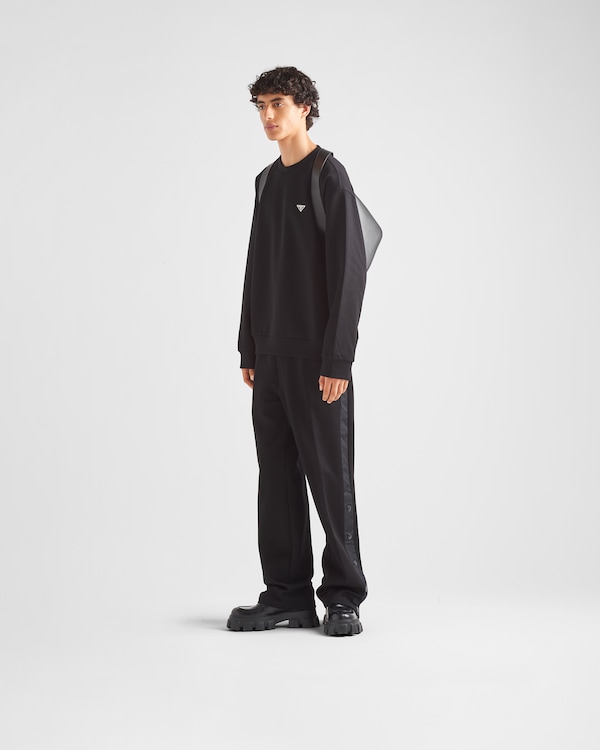 Technical cotton sweatshirt Technical cotton sweatshirt