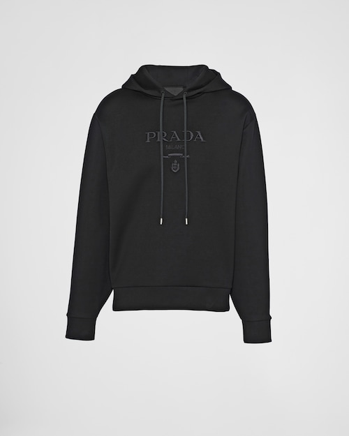 prada mens hoodie