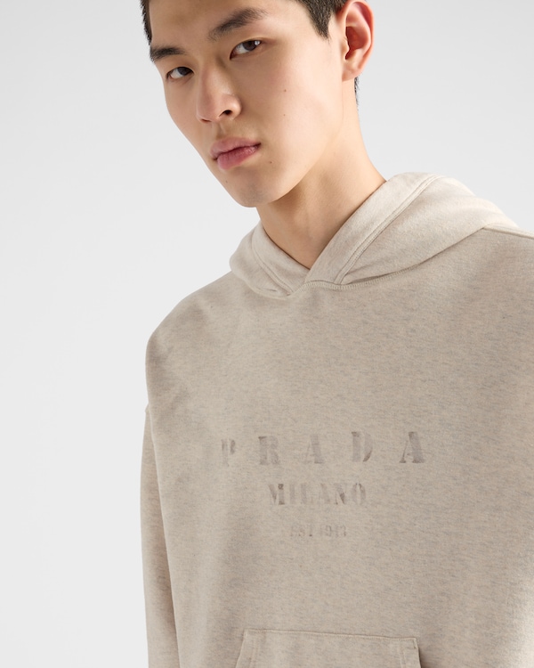 Cotton fleece hoodie Cotton fleece hoodie