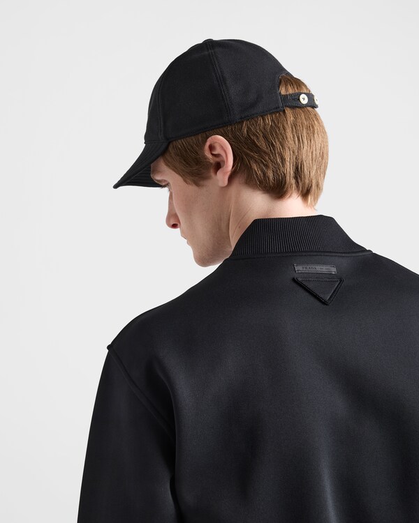 Jersey blouson jacket - Black Jersey blouson jacket - Black