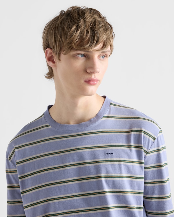 Jersey T-shirt - Periwinkle/Lime Jersey T-shirt - Periwinkle/Lime