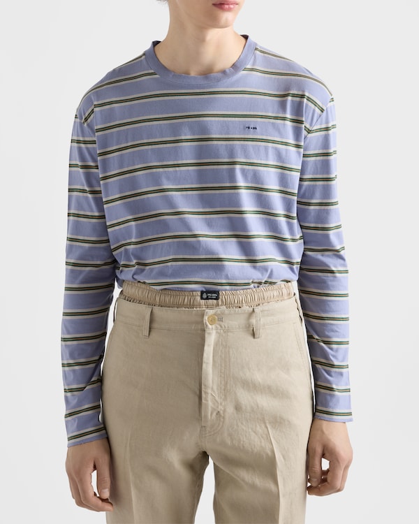 Jersey T-shirt - Periwinkle/Lime Jersey T-shirt - Periwinkle/Lime