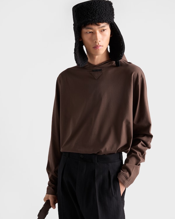 長袖 コットン フーディー Tシャツ 長袖 コットン フーディー Tシャツ