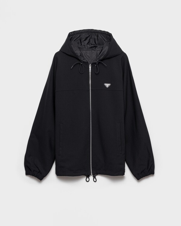 Technical fleece hoodie jacket - 黑色 Technical fleece hoodie jacket - 黑色
