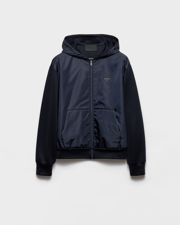 トップス 00s archive Prada Sport nylon hoodie PRADA SPORT nylon zip hoodie #prada #pradaarchive