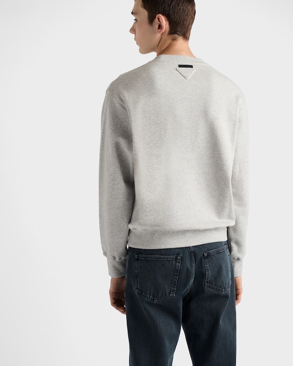 Cotton fleece sweatshirt Cotton fleece sweatshirt