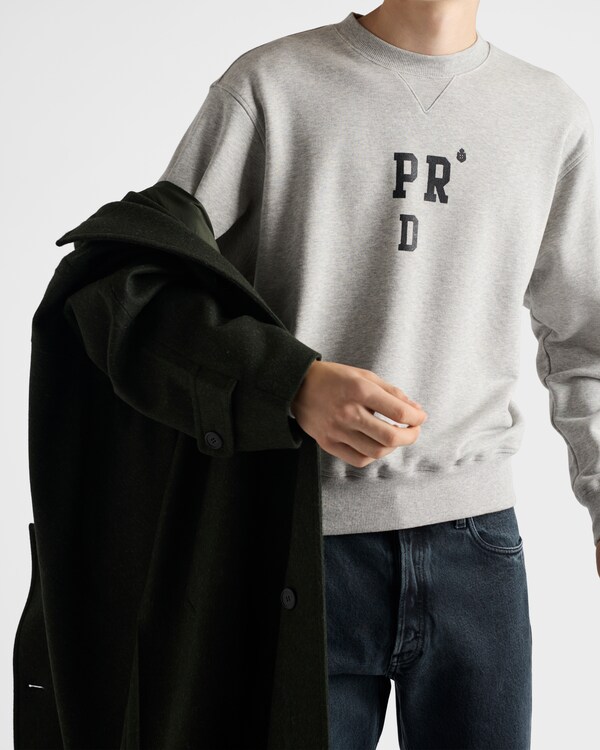 Cotton fleece sweatshirt Cotton fleece sweatshirt