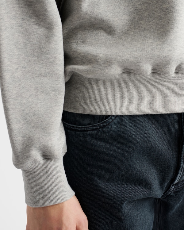 Cotton fleece sweatshirt Cotton fleece sweatshirt