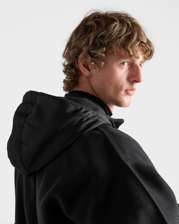 Fleece blouson jacket - Black Fleece blouson jacket - Black