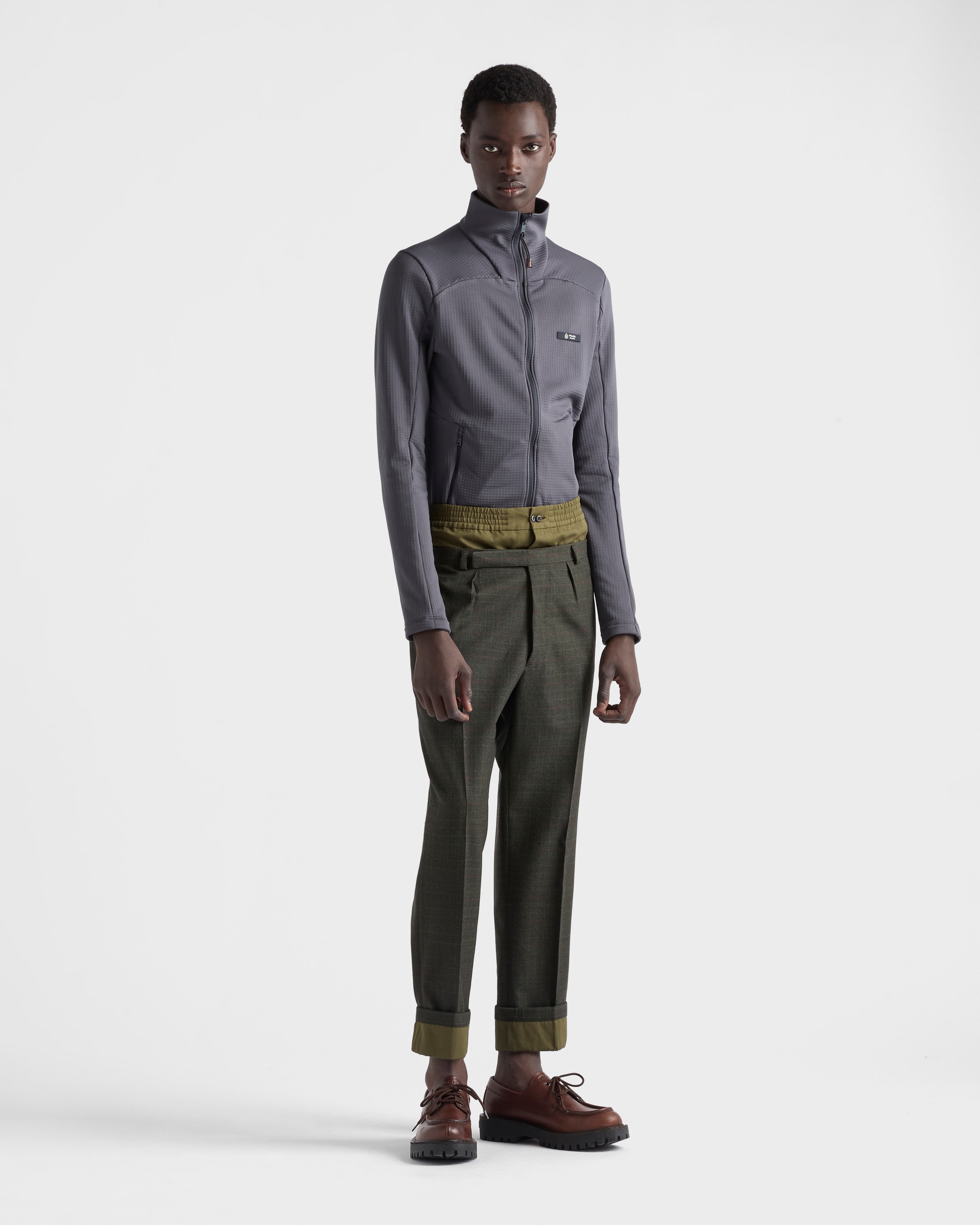 PRADA　プラダ　シャツ＆パンツ　2点セット　秋コーデ PRADA プラダ シャツ＆パンツ 2点セット 秋コーデ 楽天市場