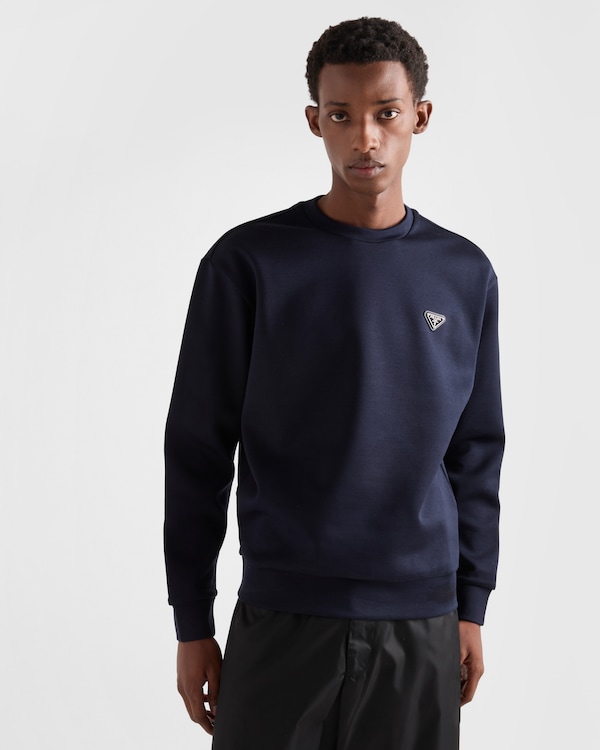 Sweat-shirt en coton technique Sweat-shirt en coton technique