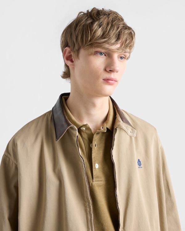 Garment-dyed cotton polo shirt - Coffee Garment-dyed cotton polo shirt - Coffee