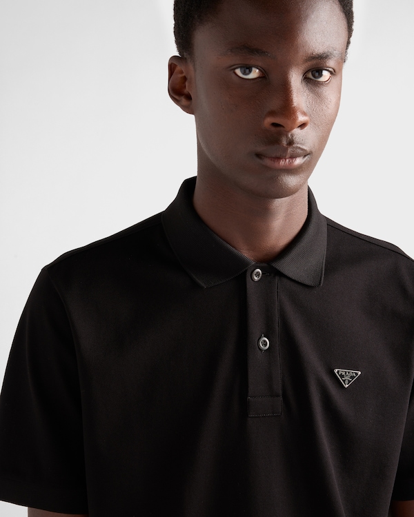 Piqué polo shirt - Black Piqué polo shirt - Black