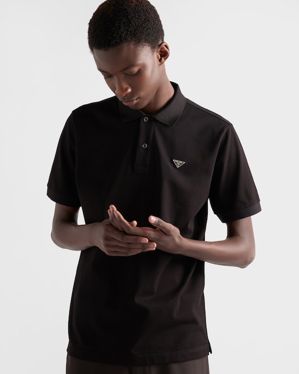 Piqué polo shirt - Black Piqué polo shirt - Black