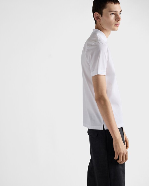 Piqué polo shirt - White Piqué polo shirt - White