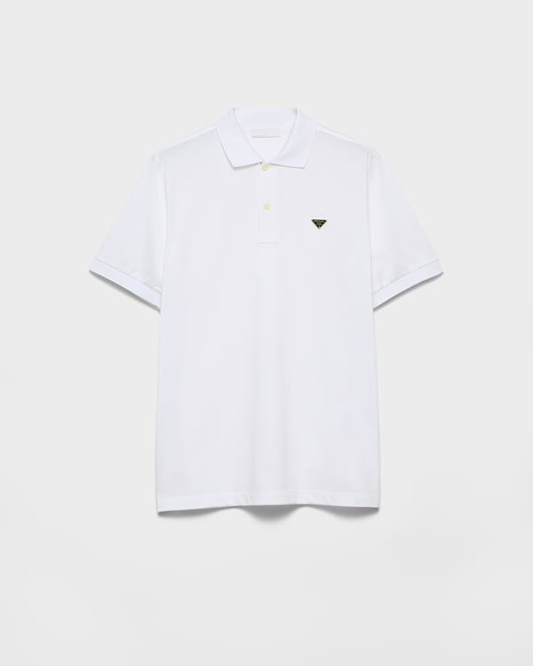 Piqué polo shirt - White Piqué polo shirt - White