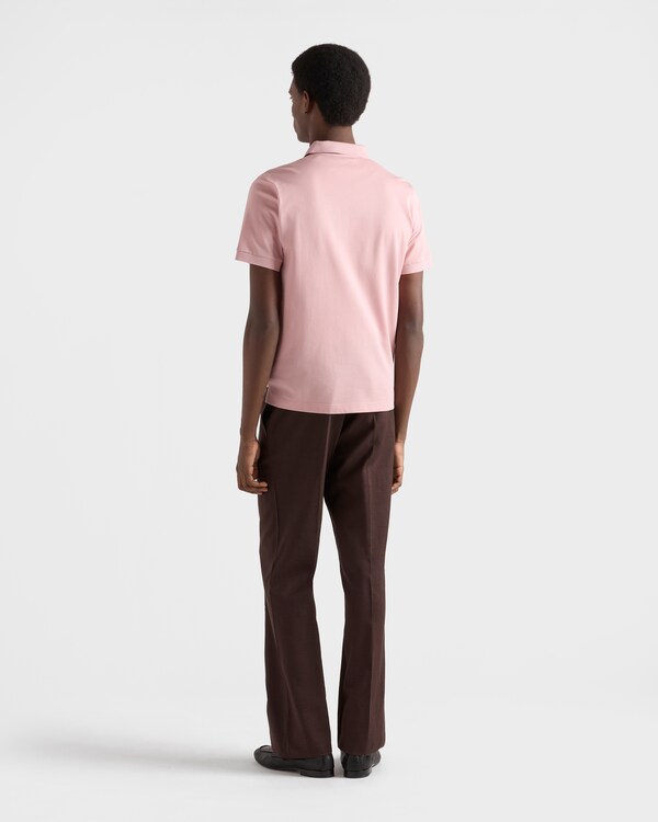 Piqué polo shirt - Alabaster Pink Piqué polo shirt - Alabaster Pink
