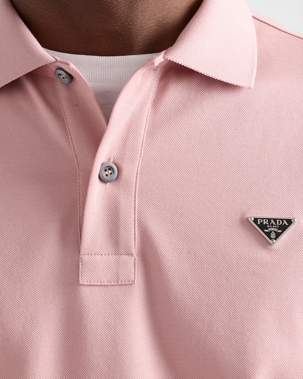 Piqué polo shirt - Alabaster Pink Piqué polo shirt - Alabaster Pink