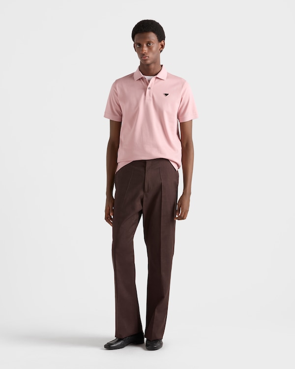 Piqué polo shirt - Alabaster Pink Piqué polo shirt - Alabaster Pink