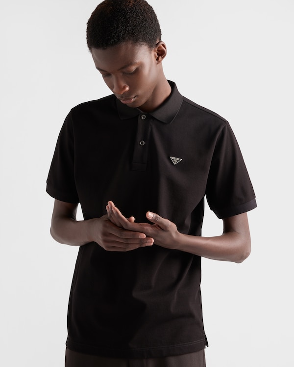 Piqué polo shirt - Black Piqué polo shirt - Black