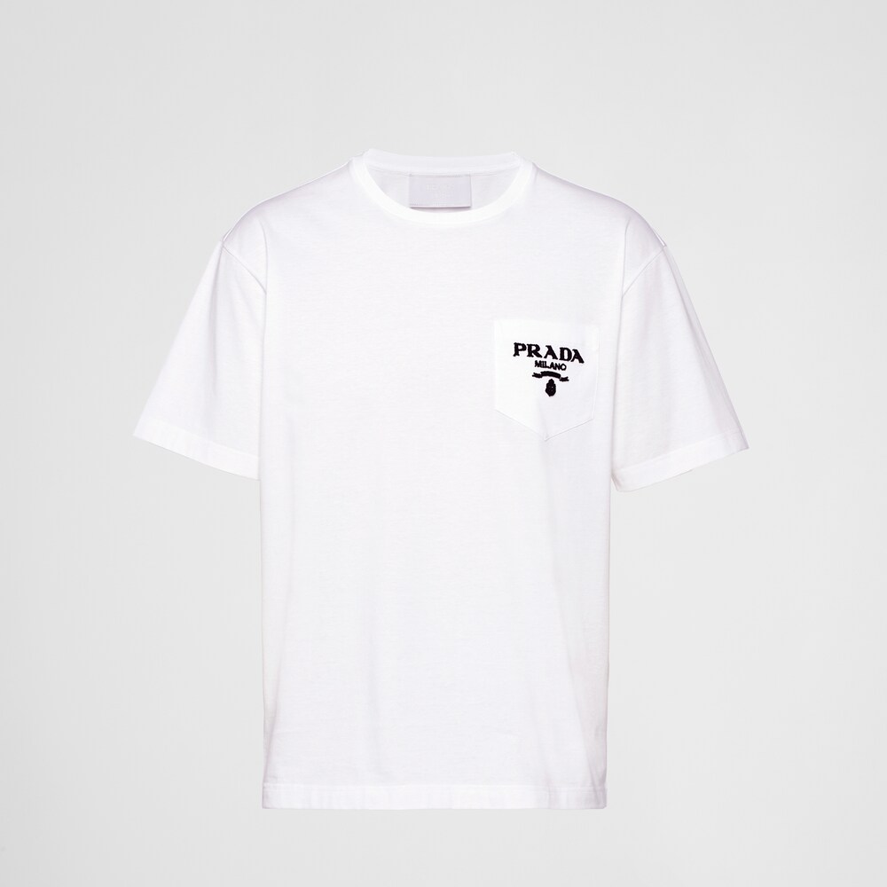 white pocket t shirt