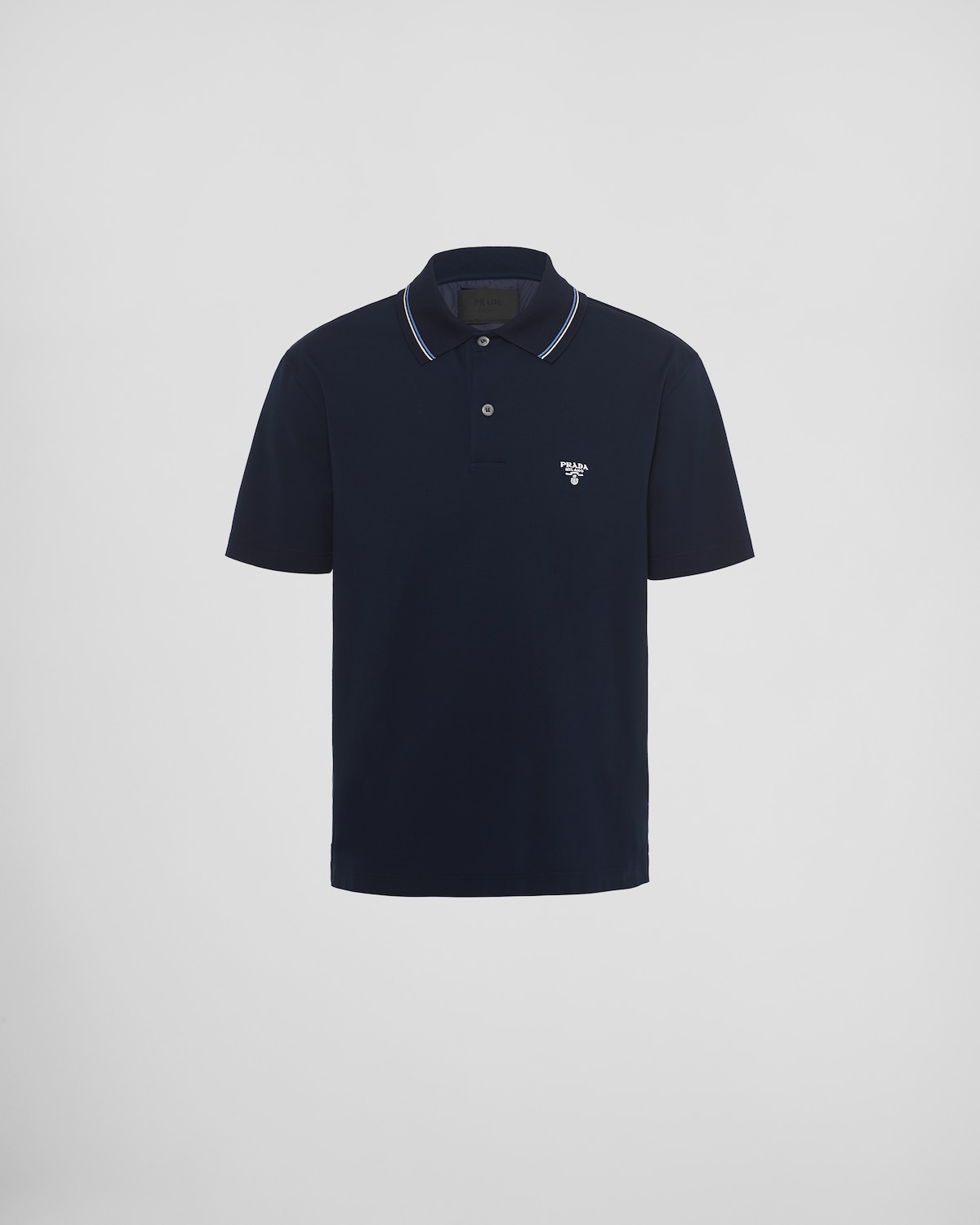 Prada Navy Polo Shirts main image 1