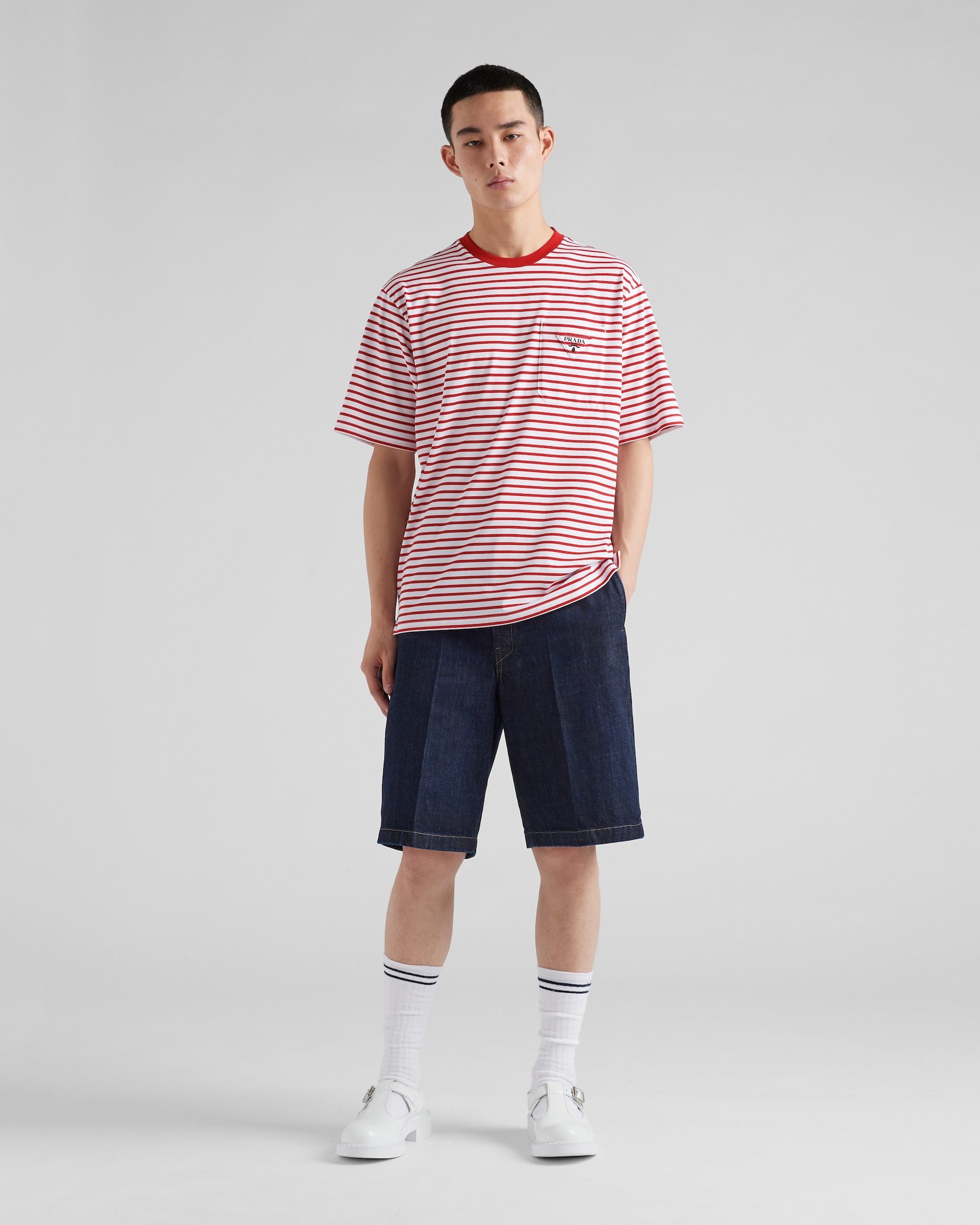 Prada Multicolor Cotton T-shirt main image 0