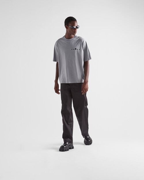 Prada Printed cotton T\u002Dshirt 2