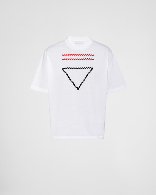 Prada T-shirt in cotone 1