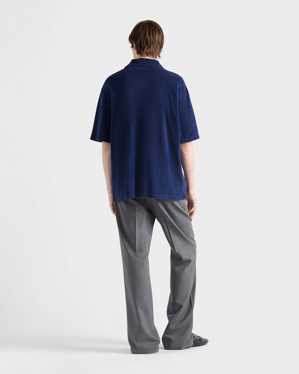 Short-sleeved terry shirt Short-sleeved terry shirt