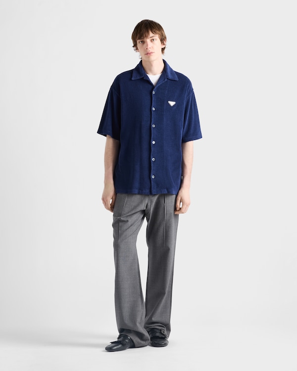 Short-sleeved terry shirt Short-sleeved terry shirt
