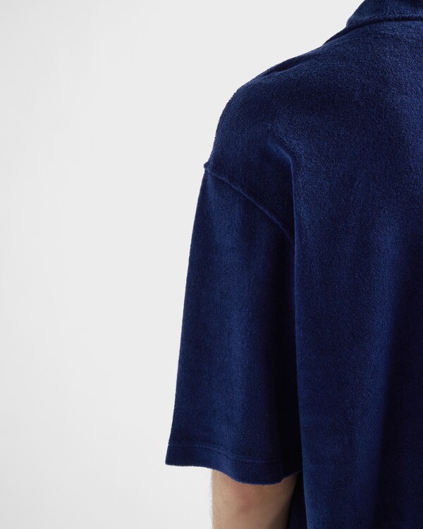 Short-sleeved terry shirt Short-sleeved terry shirt