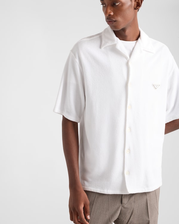 Short-sleeved terry shirt Short-sleeved terry shirt