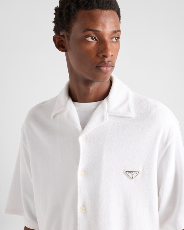 Short-sleeved terry shirt Short-sleeved terry shirt