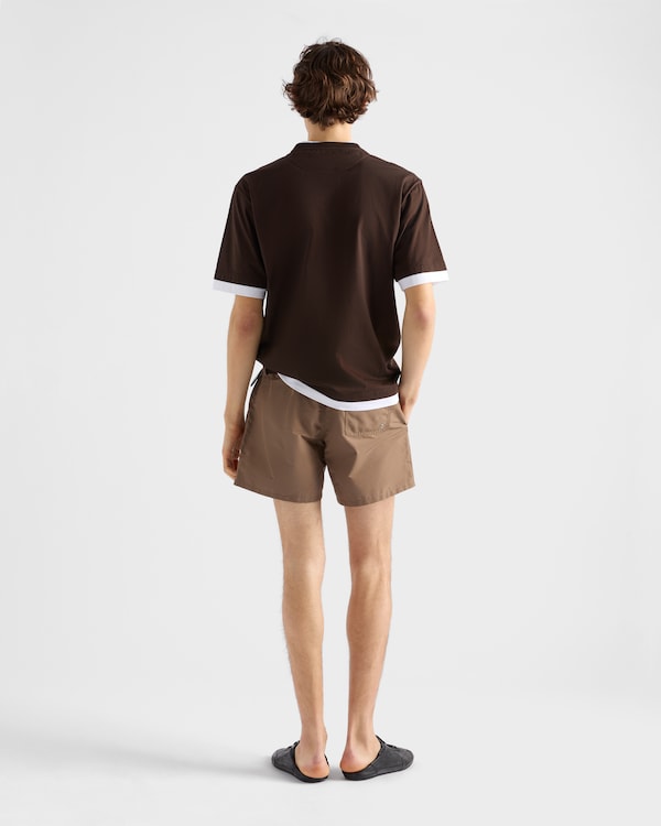 プラダバック Bibian 比比昂- 1円PRADA プラダテスートナイロンクロスボディ