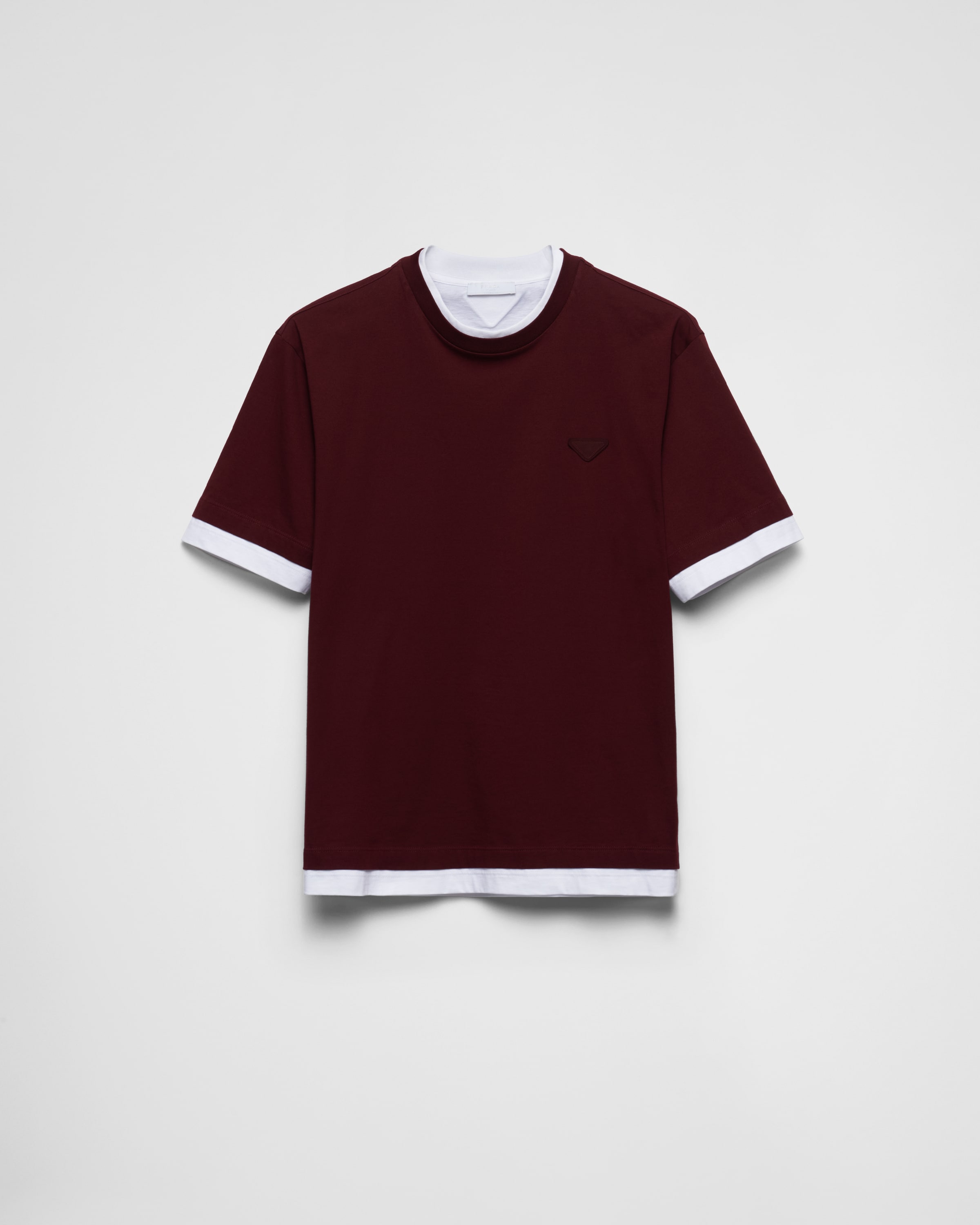 Garnet Cotton T shirt PRADA