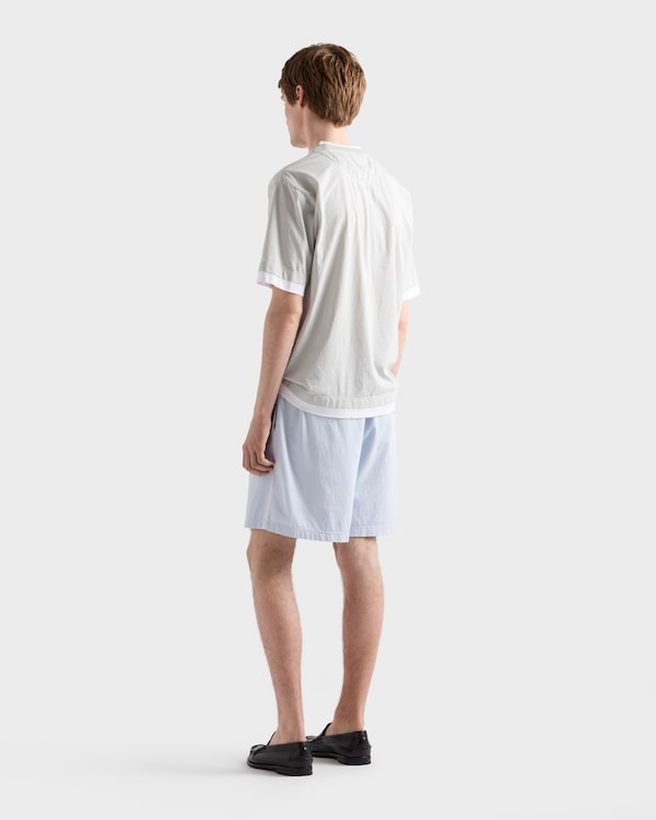 Cotton T-shirt - Marble Gray / White Cotton T-shirt - Marble Gray / White