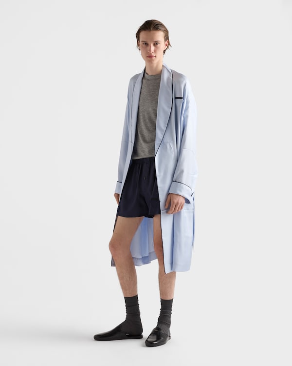 Cashmere and silk T-shirt - Grey Cashmere and silk T-shirt - Grey