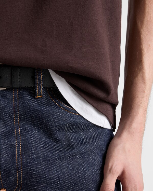 Cotton T-shirt - Cocoa Brown Cotton T-shirt - Cocoa Brown