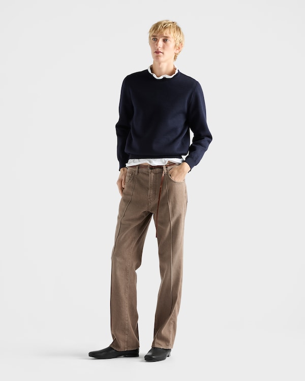 Shapeable cotton T-shirt - White Shapeable cotton T-shirt - White